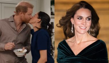 'Cringey': Meghan Markle unveils PDA-packed festive trailer moments before the Prince and Princess of Wales arrive at Royal Variety Performance