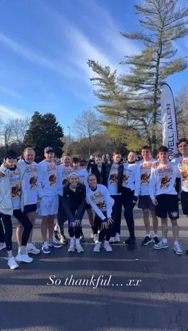 Instagram/Nicole Kidman Nicole Kidman shares a photo with her two daughters Sunday and Faith during a Thanksgiving Turkey Trot