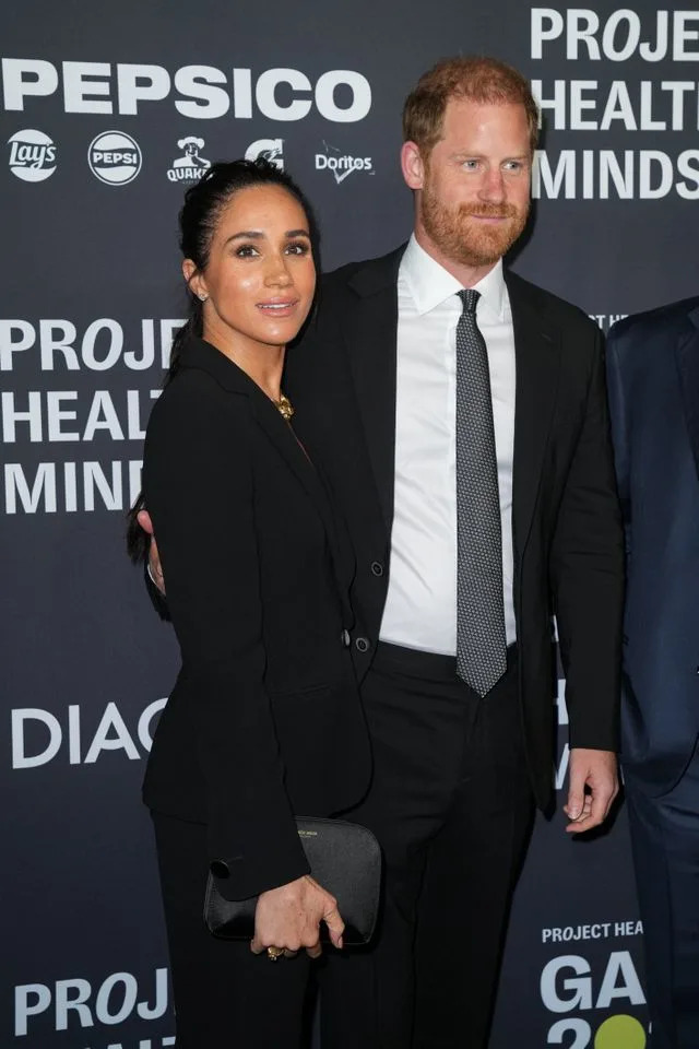 Getty Images Meghan Markle and Prince Harry on October 9, 2025.