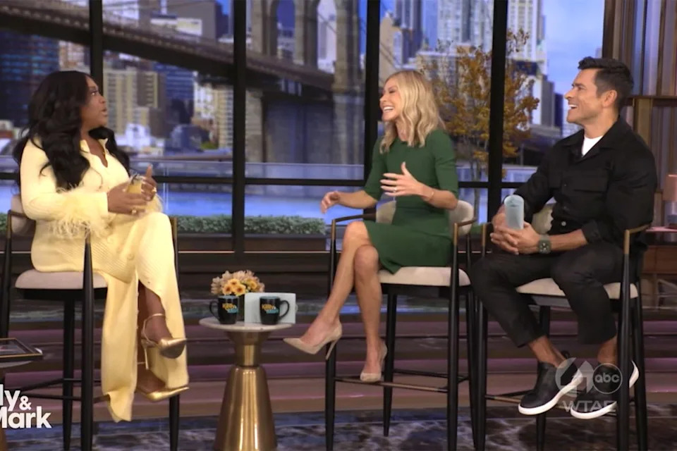 ABC Sherri Shepherd discusses her son on 'Live With Kelly and Mark'