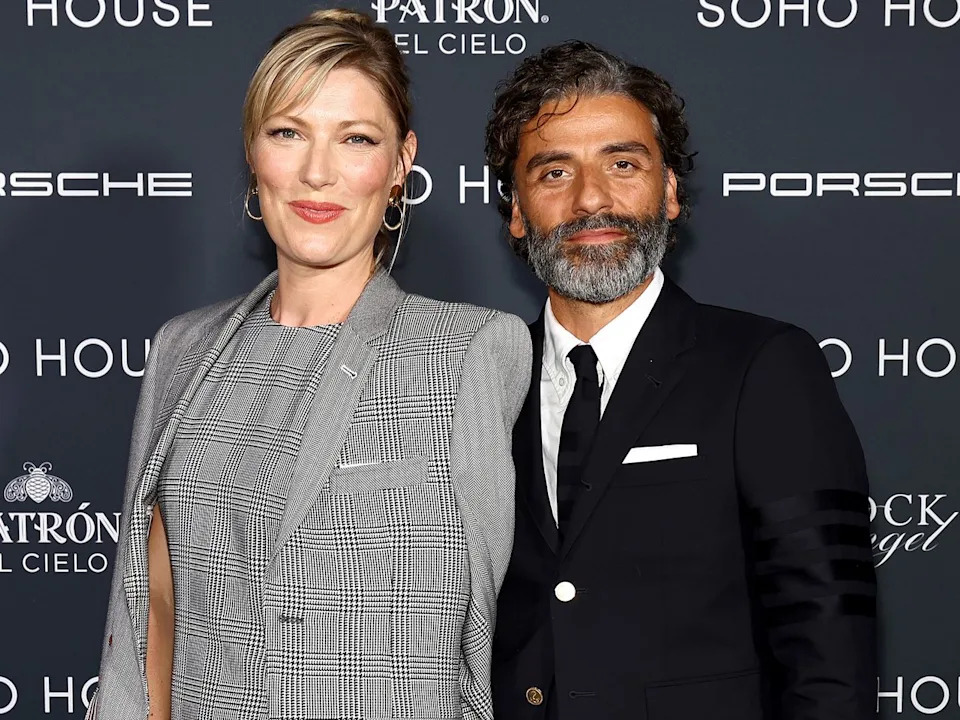 Arturo Holmes/Getty Elvira Lind and Oscar Isaac at the 2023 Soho House Awards.