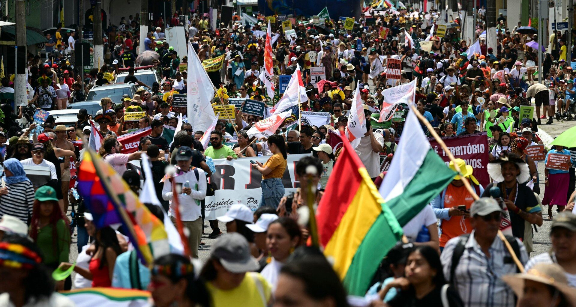 Thousands march in Brazil town hosting COP30 for climate justice | Climate Crisis News