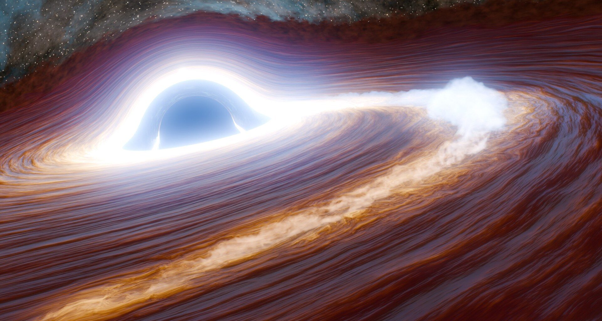 Scientists watch flare with 10 trillion suns’ light from massive black hole | Science and Technology News