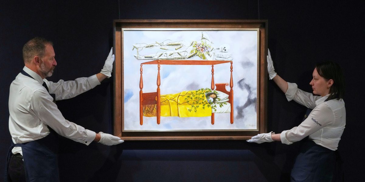 Frida Kahlo painting could sell for up to $60 million, breaking records for most expensive work by any female or Latin American artist