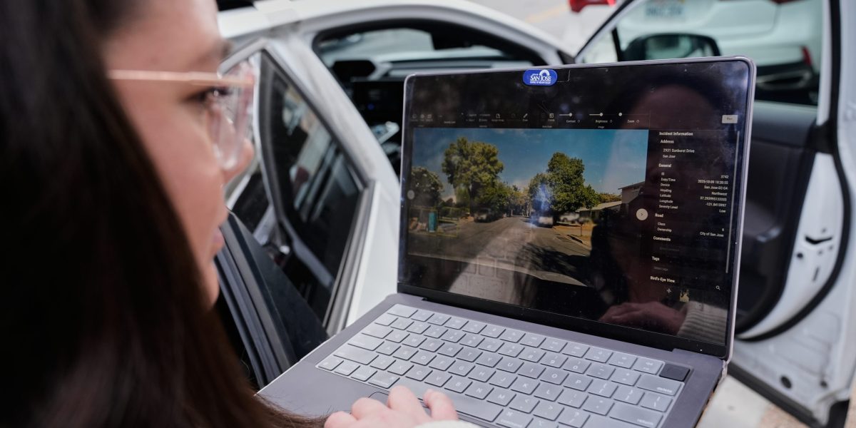 AI-powered cameras mounted on cars and street sweepers are spotting road hazards and deciding what to fix first