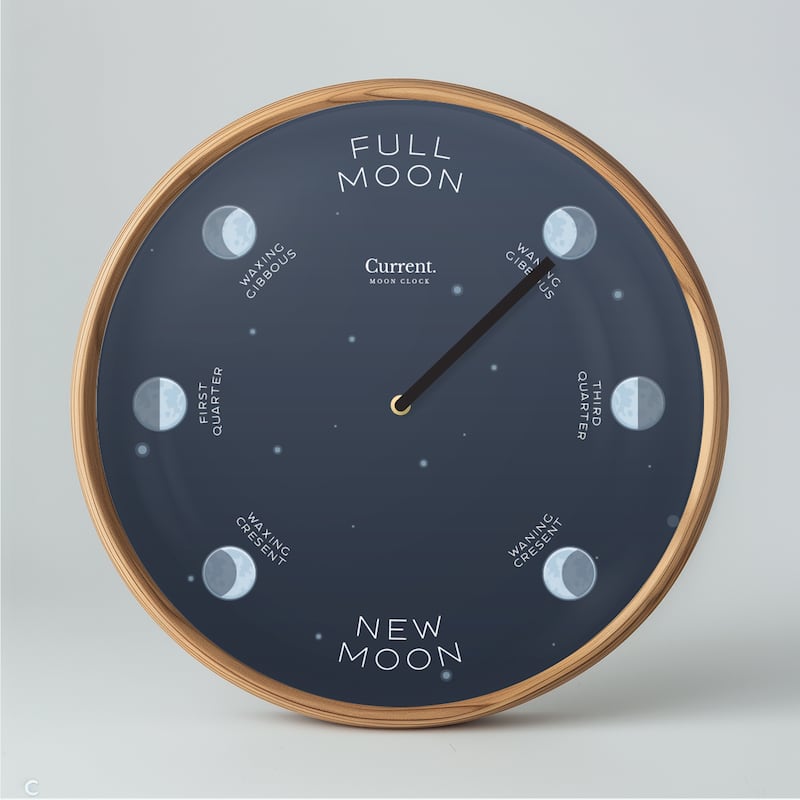 Current Moon Clock