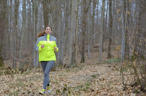 Jogging is a great way of combining staying warm and keeping in shape in winter, the writer says, but it is just one option for a healthy lifestyle programme. Picture: ISTOCK