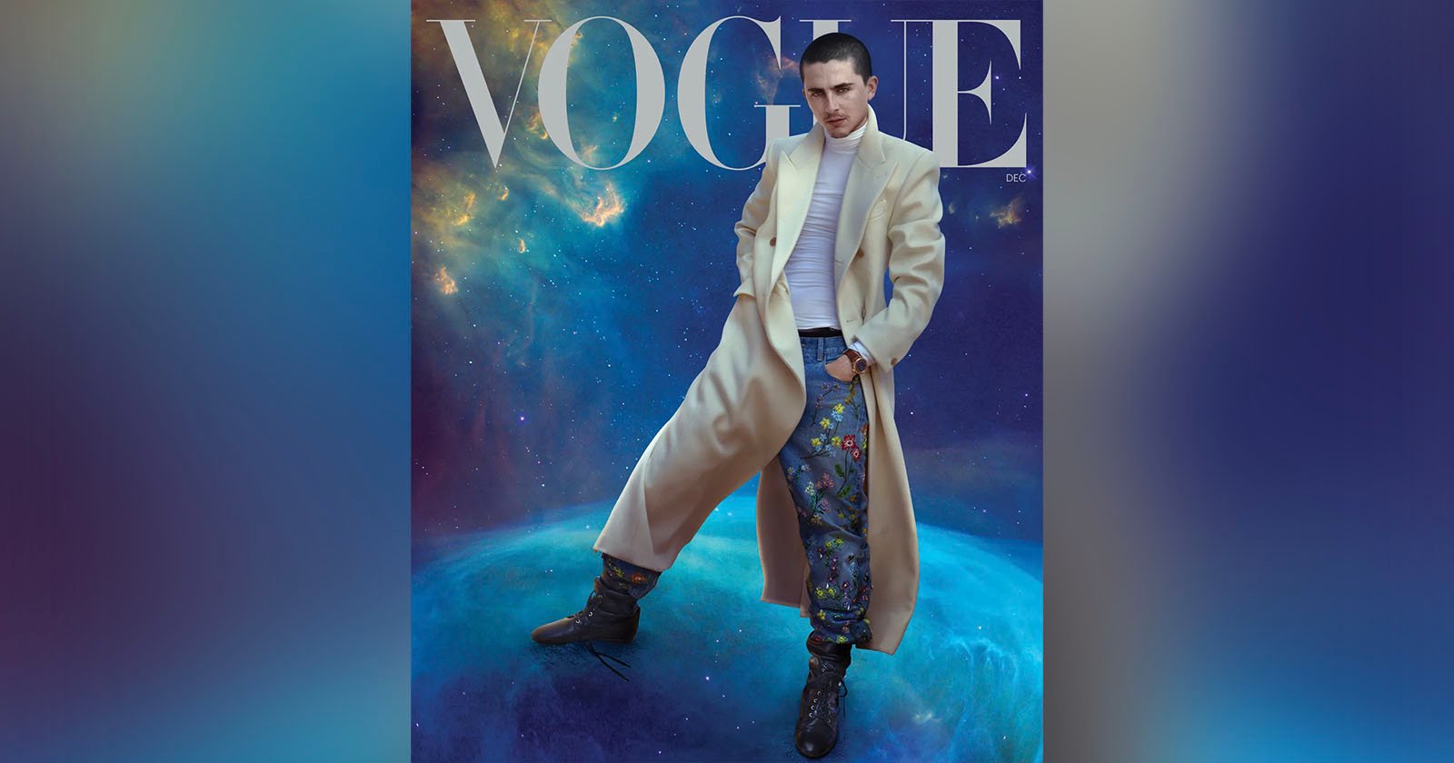 Our Verdict on Annie Leibovitz’s Timothee Chalamet Photos in Vogue