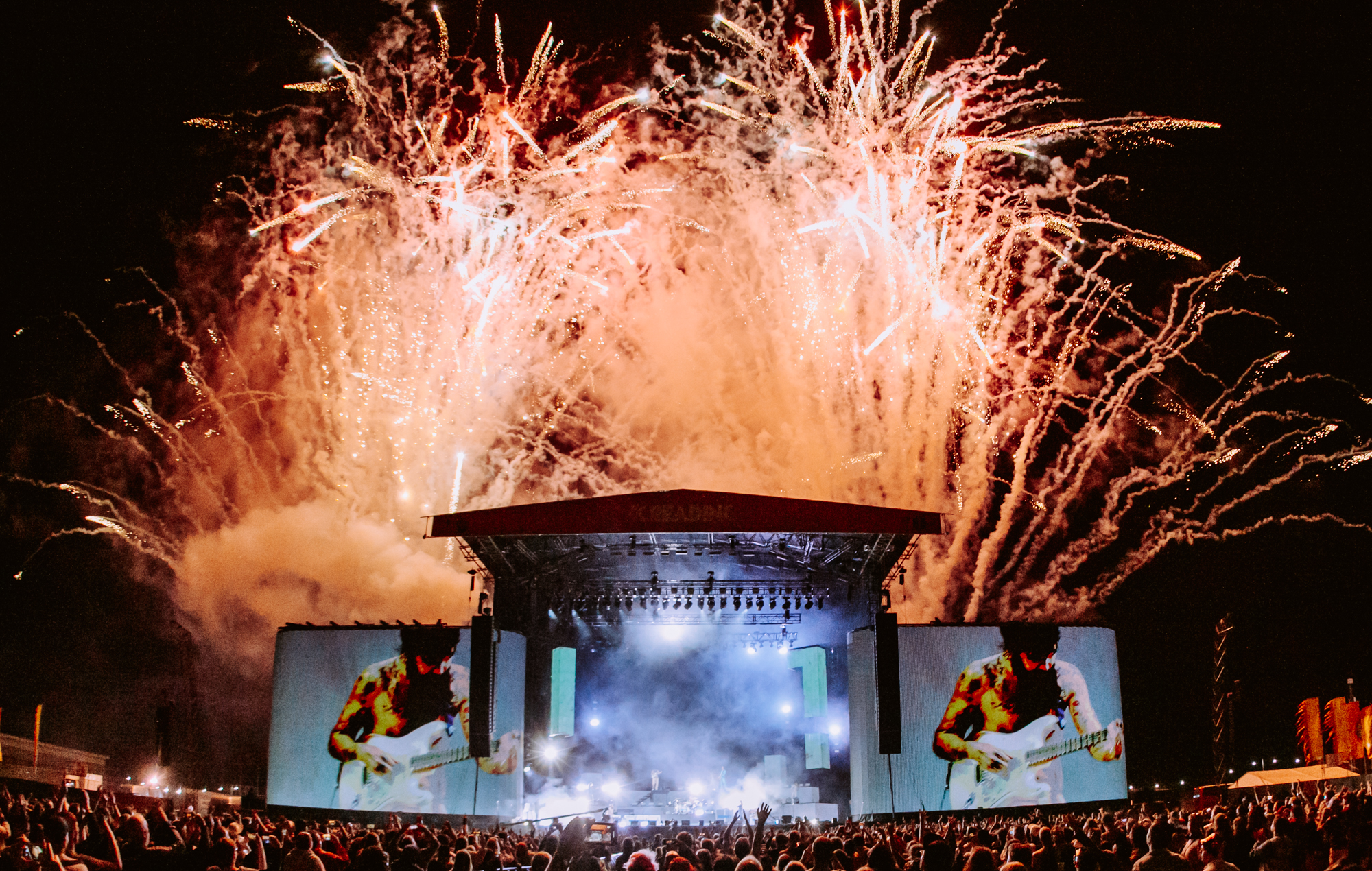 Biffy Clyro live at Reading 2021. Credit: Andy Ford for NME