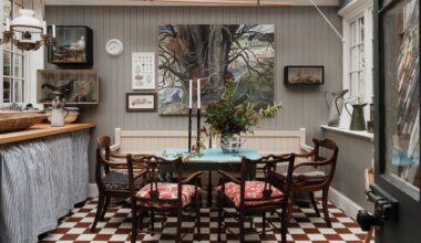 A Georgian manse on the English border filled with a pair of artists' lifetime of work