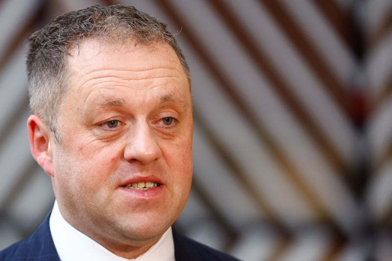 Thomas Byrne, Minister of State for European Affairs. Photograph: Stephanie Lecocq/EPA