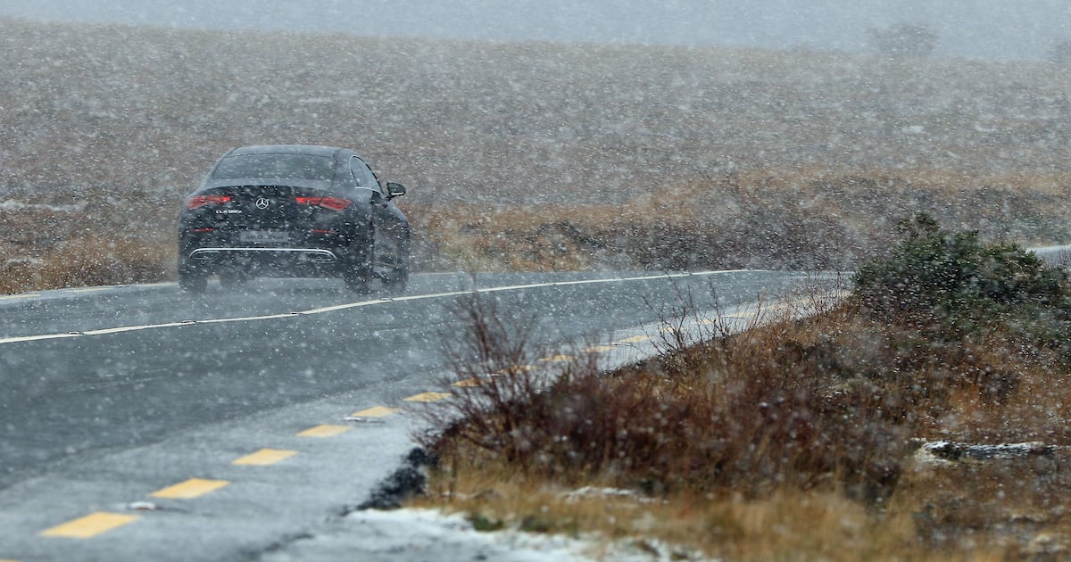 Status yellow ice and low temperature warning in place for 10 counties – The Irish Times