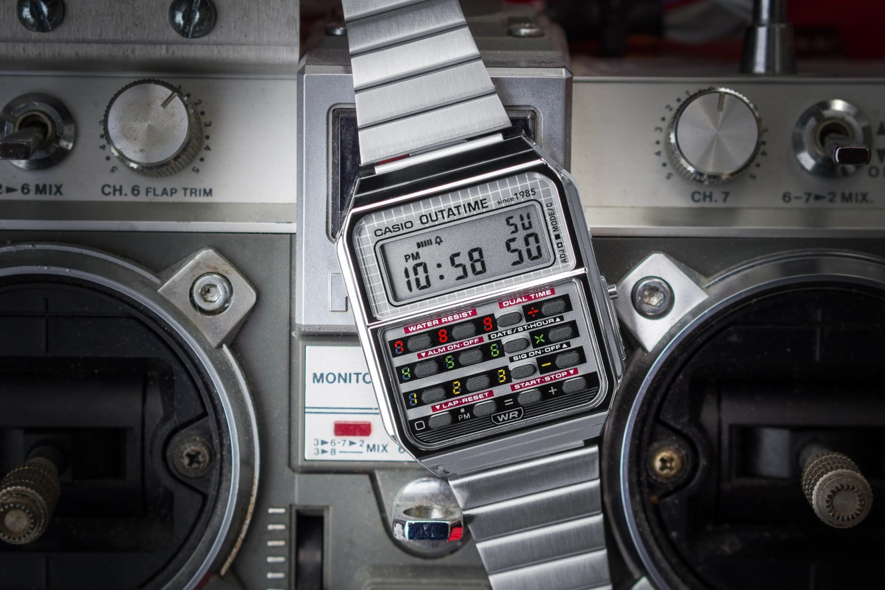 Casio x Back to the Future 40th Anniversary CA 500WEBF 1A