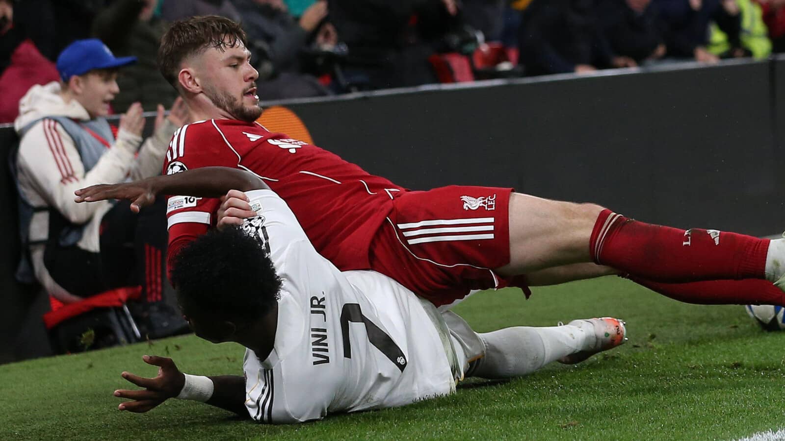 'Beast mode activated' as Conor Bradley pockets Real Madrid superstar in 'performance of his life'