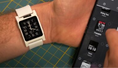 Core 2 Duo PebbleOS Watch Faces Demo