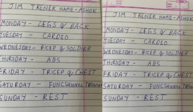‘Tuesday Ko ‘Car’deo Kyun Mang Raha Hai?’: Gym Trainer’s 'Soldier' Workout Chart Will Make You Talk, Walk & Laugh English | Viral News