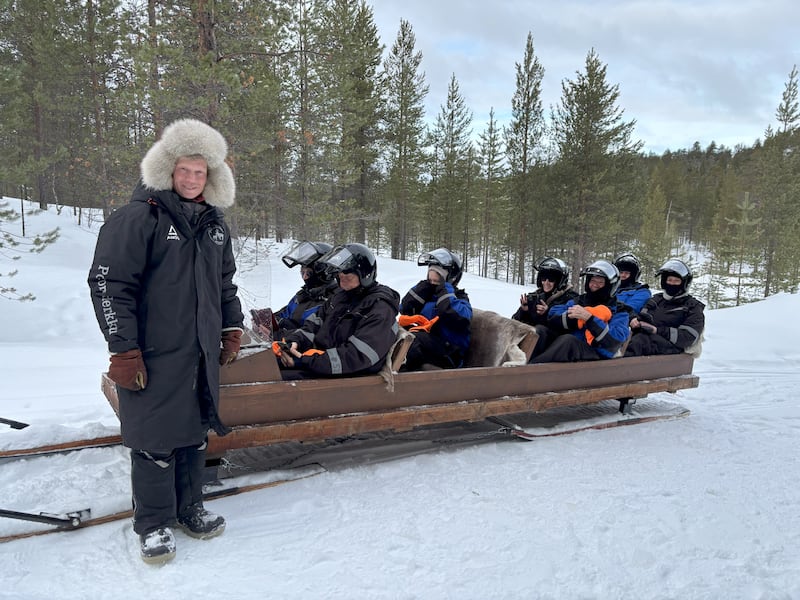 Reindeer herder Juha West