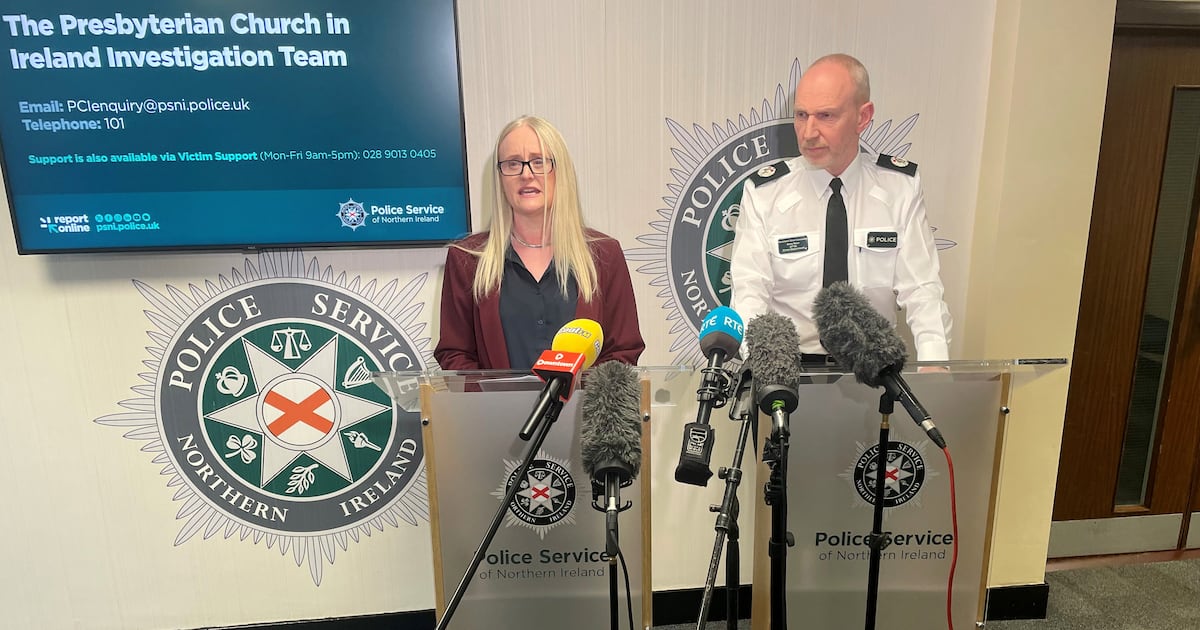 Dedicated PSNI team to investigate Presbyterian Church abuse allegations – The Irish Times
