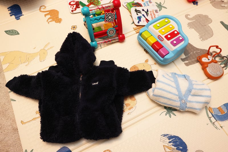 Some of Artur's second-hand items. Photograph: Alan Betson