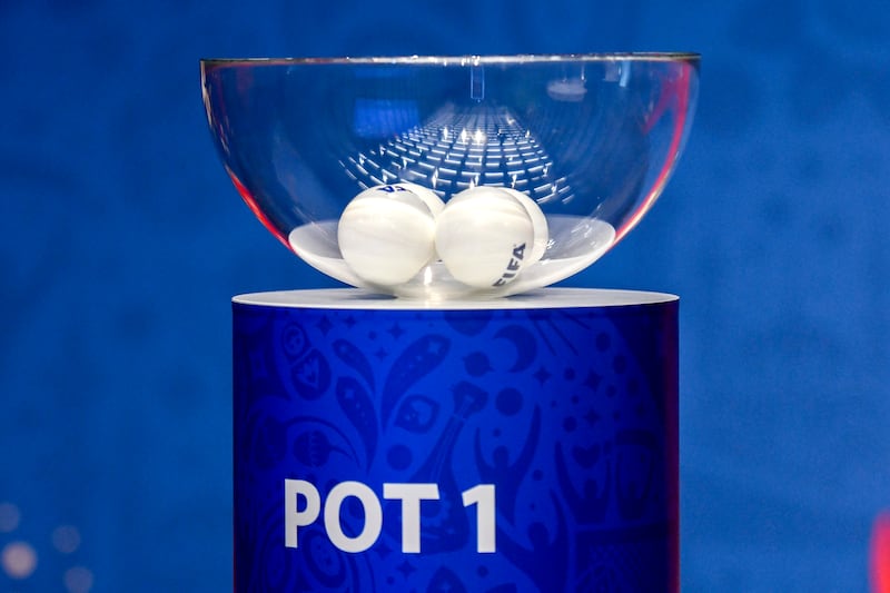 The World Cup playoff draw will take place at noon on Thursday. Photograph: Andy Mueller/Inpho