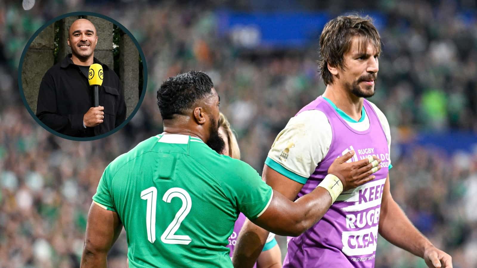 Simon Zebo addresses Eben Etzebeth's 'arrogant' Irish accusation