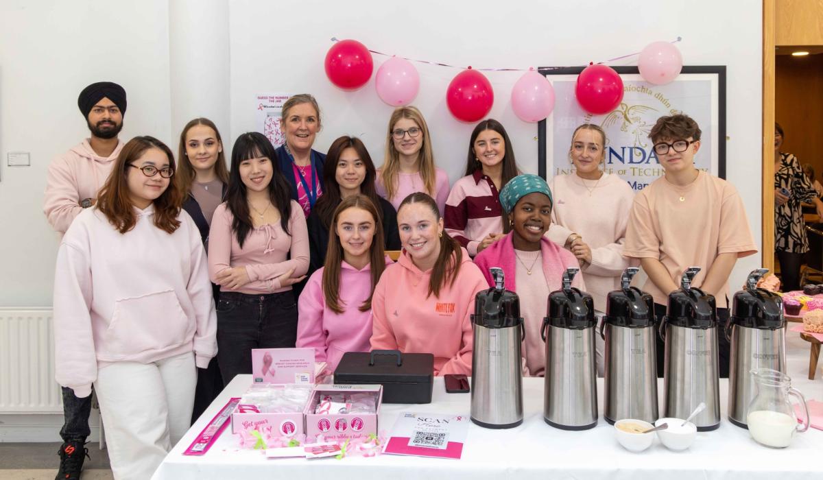 Dundalk IT students raise almost €4,000 for cancer charities