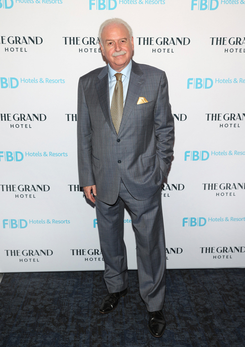 Marty Whelan celebrates the start of the new era of grand hospitality with FBD Hotels & Resorts at The Grand Hotel Malahide, Dublin. Pic: Brian McEvoy Photography