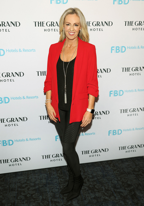 Jen Byrne celebrates the start of the new era of grand hospitality with FBD Hotels & Resorts at The Grand Hotel Malahide, Dublin. Pic: Brian McEvoy Photography