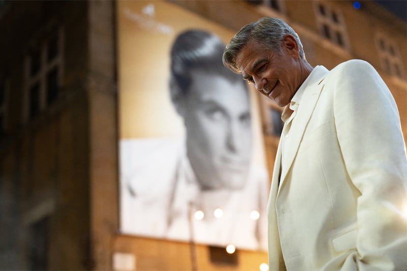 Jay Kelly: George Clooney in Noah Baumbach's film. Photograph: Peter Mountain/Netflix