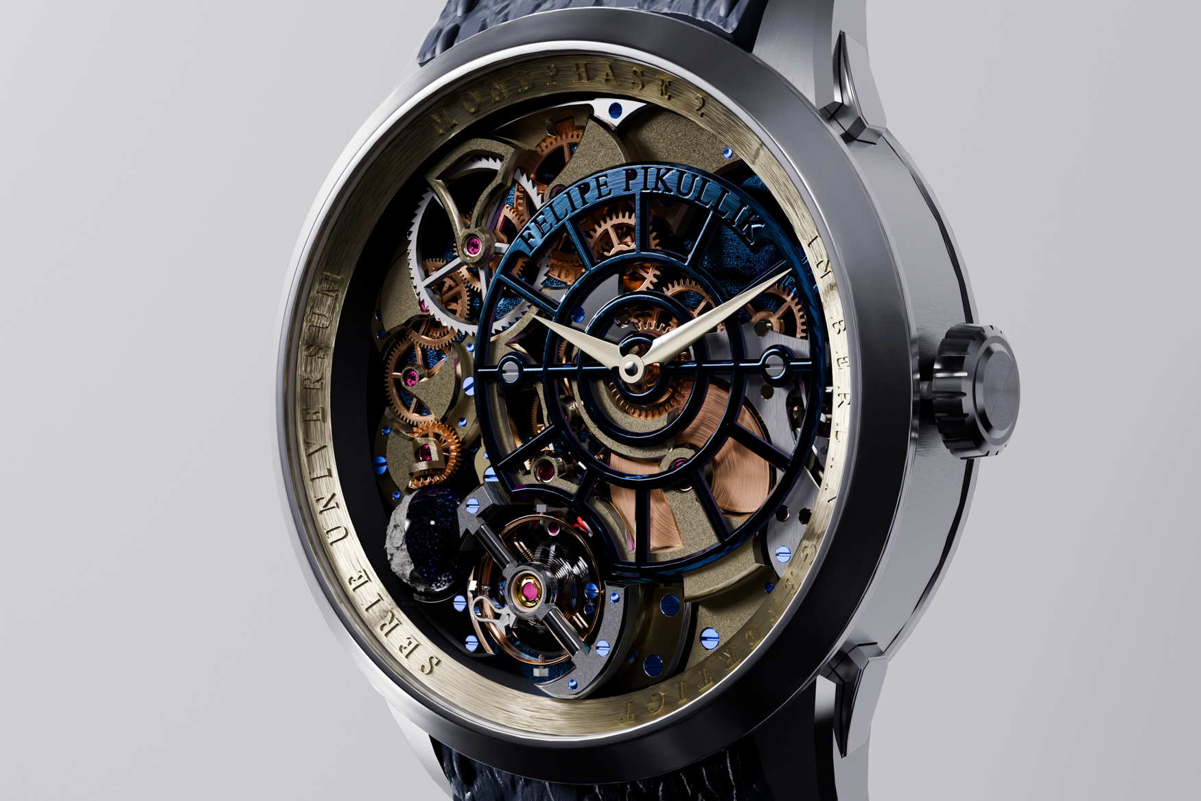 Felipe Pikullik Moonphase II Platinum Profile