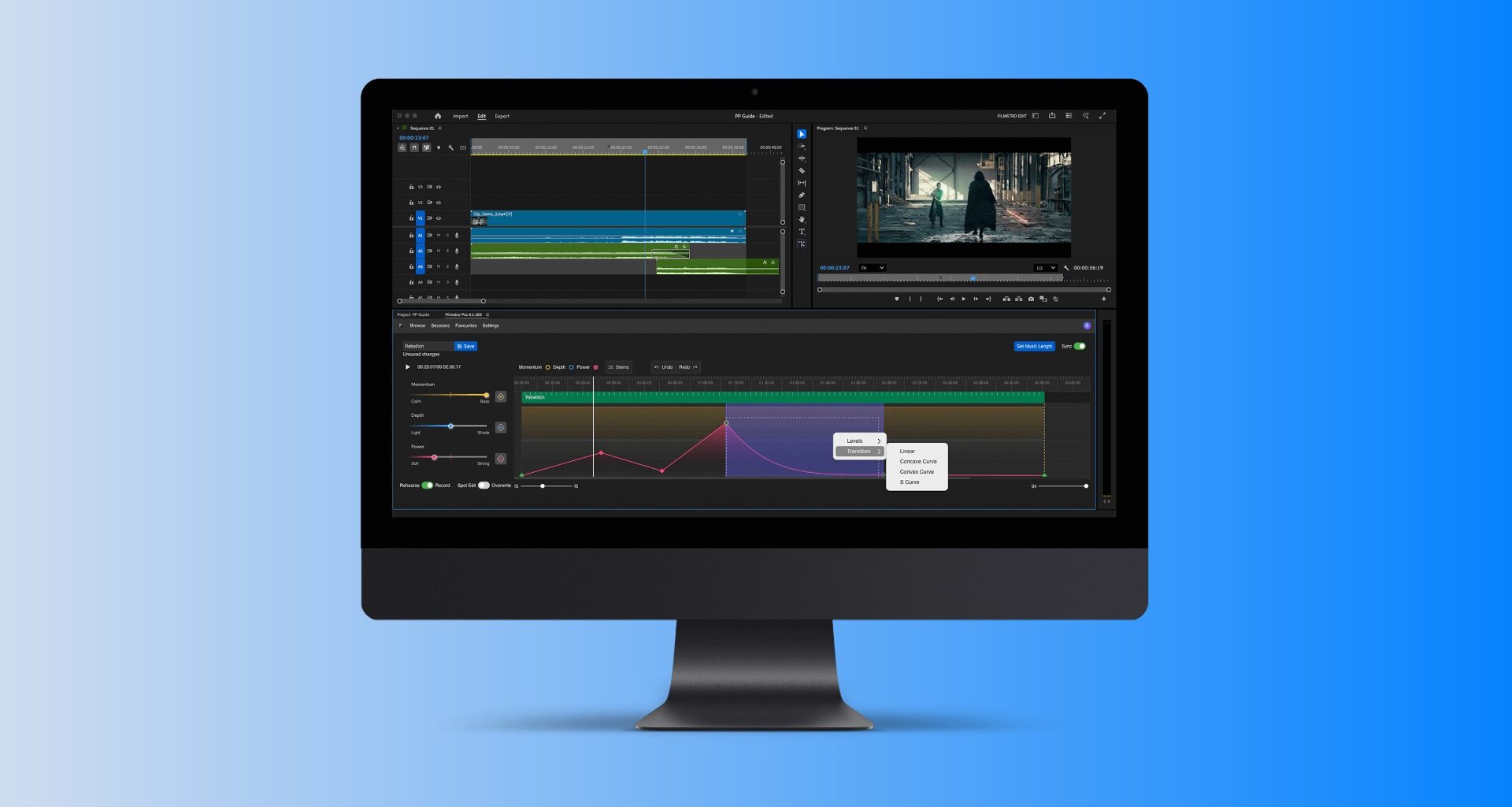 Filmstro Premiere Pro Extension Launches – Adaptive Music Control, Real-Time Keyframing, Direct Timeline Integration
