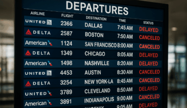 Most & Least Likely Flights to Be Canceled During Shutdown • YeahThatsKosher