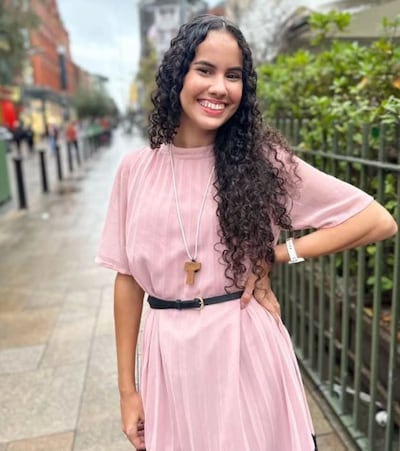 Lorena Ruegg, from the Brazilian city of Fortaleza, says Mass in Ireland is not too different from elsewhere