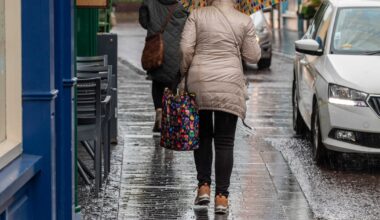 Status yellow warning issued as heavy rain forecast for many areas – The Irish Times
