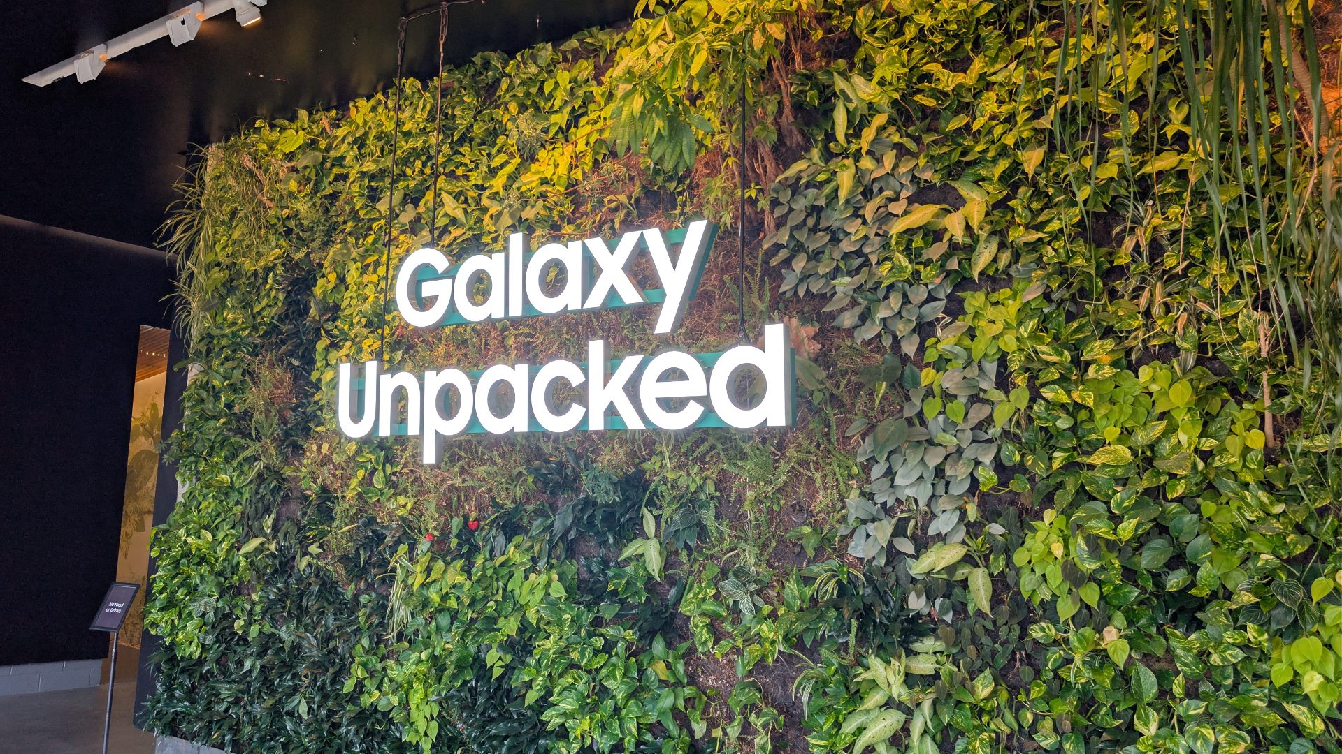 Galaxy Unpacked Stock Image