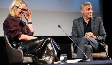 George Clooney Charms Brits With Comedic Jabs at Brad Pitt, Trump