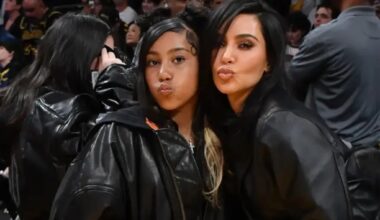 Kim Kardashian’s Daughter North West Models for SKIMS