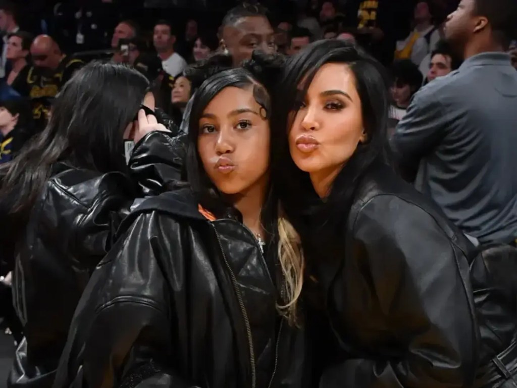 Kim Kardashian’s Daughter North West Models for SKIMS