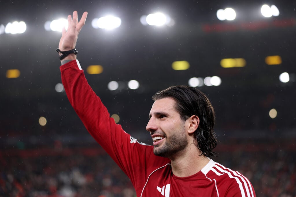 Dominik Szoboszlai during Liverpool FC v Real Madrid C.F. - UEFA Champions League 2025/26 League Phase MD4