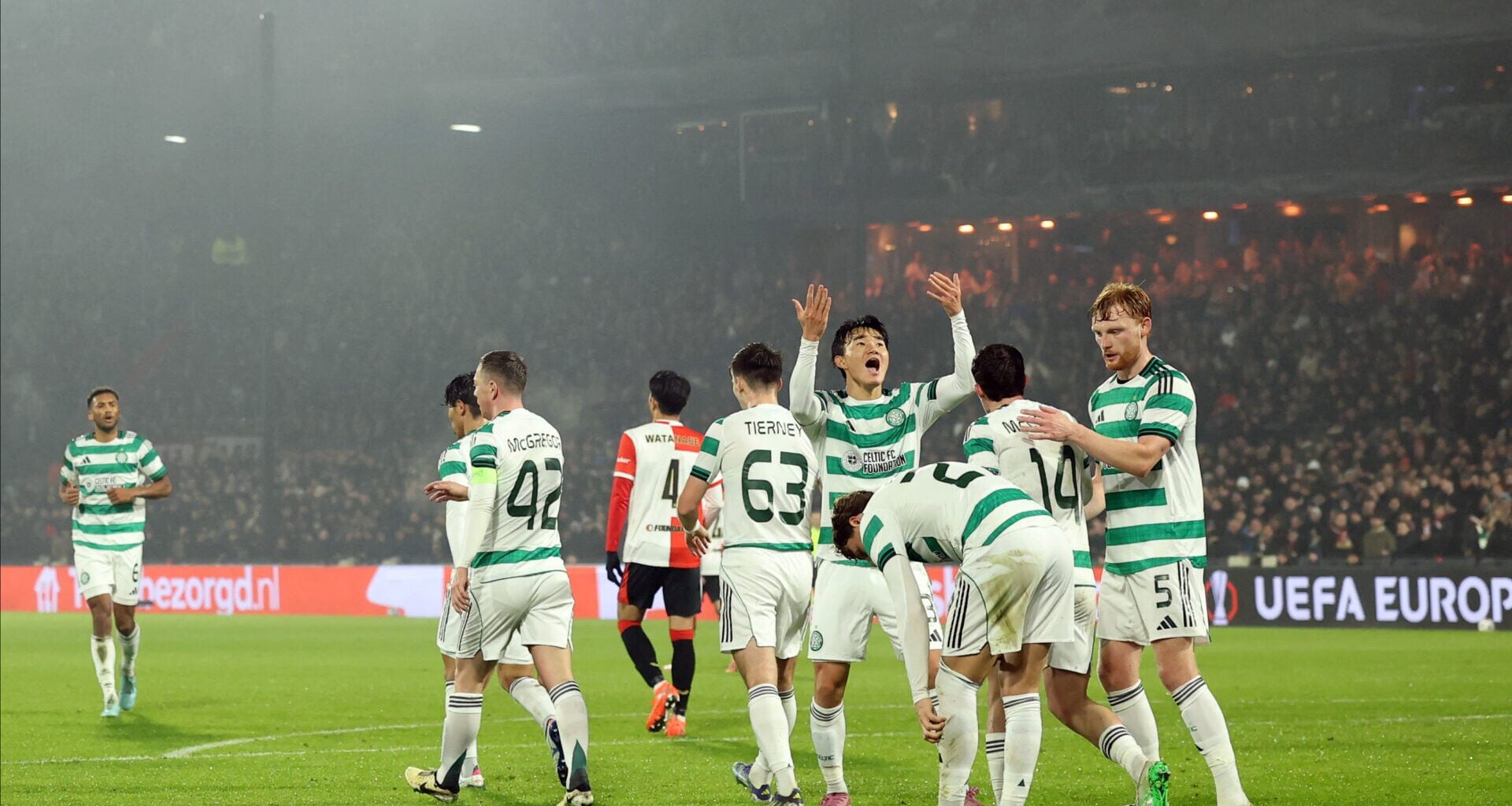 Celtic player ratings vs Feyenoord as Reo Hatate stars in famous European victory
