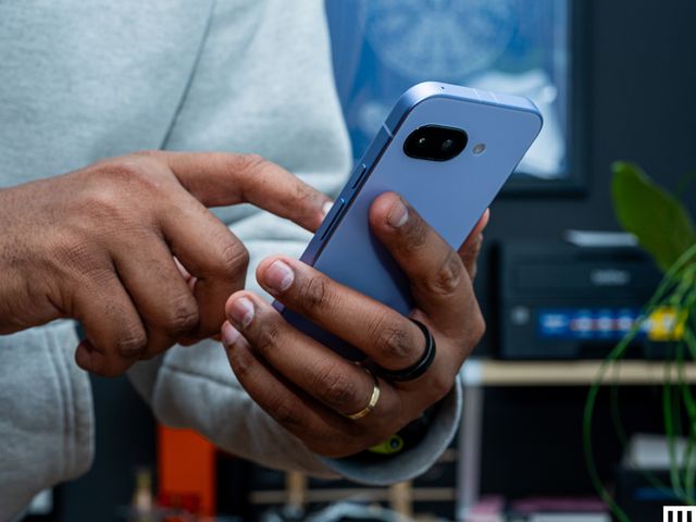 Google Pixel 9a Electronics, Mobile Phone, Phone, in use