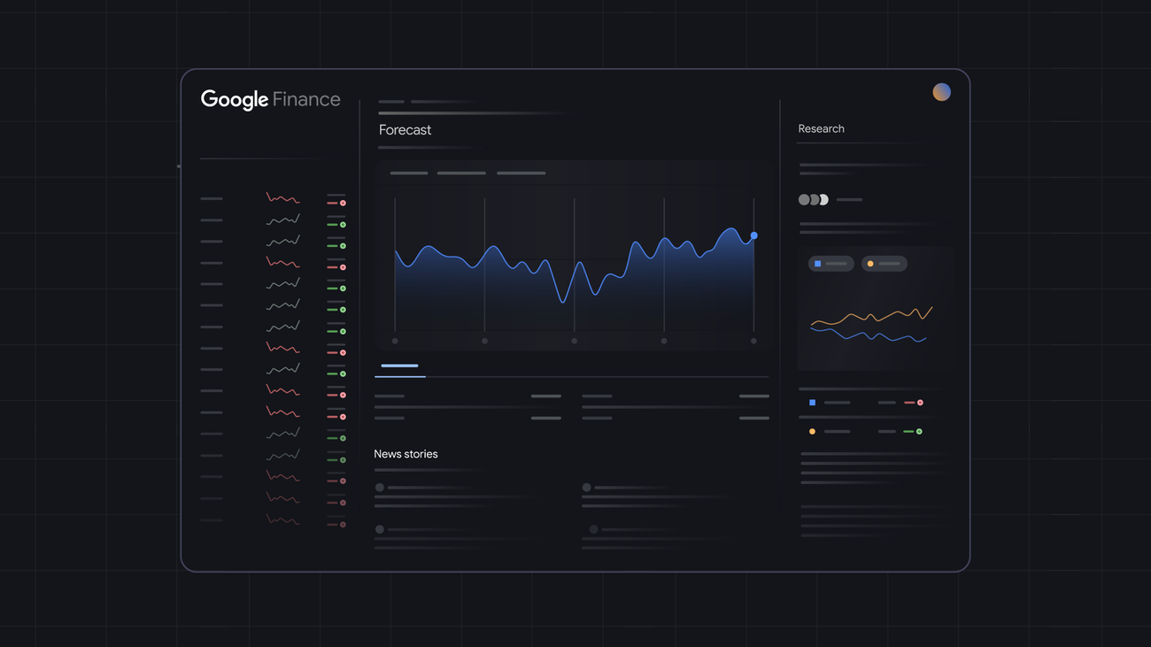 Google Finance launches new AI-powered features including Deep Search