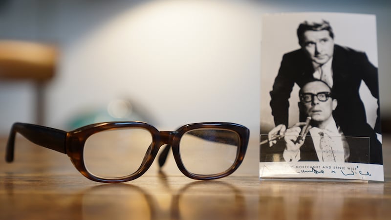 Eric Morecambe’s glasses fetch £20,000 at auction