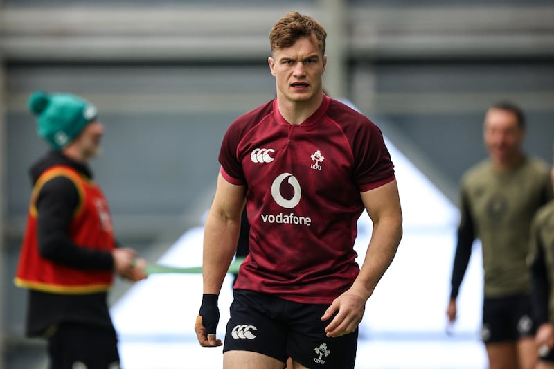Josh van der Flier returns from injury for Ireland's meeting with South Africa on Saturday. Photograph: Ben Brady/Inpho
