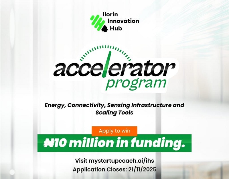 Call For Applications: Ilorin Innovation Hub Accelerator Program 2025
