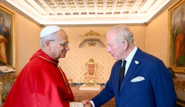 Orange Order sends letter of complaint to King Charles after he prayed with Pope Leo – The Irish Times