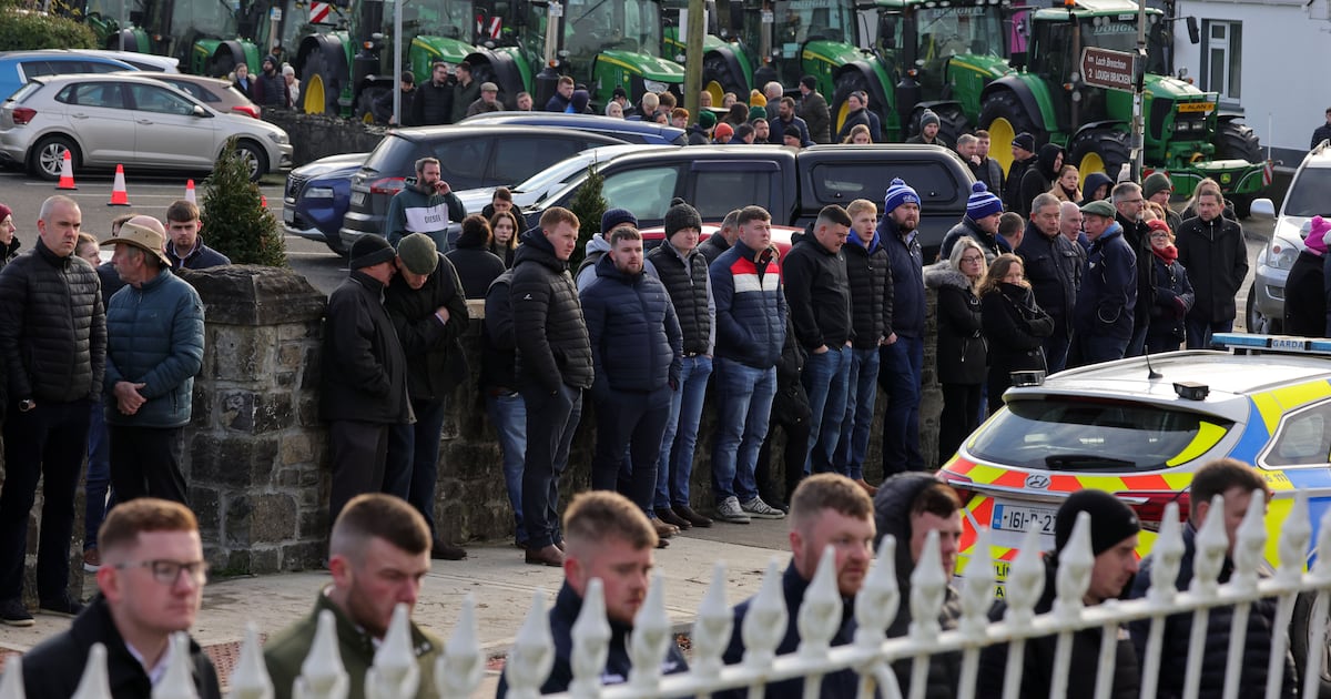 ‘Incomprehension’ at death of young man in Co Louth crash, mourners told – The Irish Times