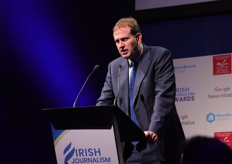Minister for Justice Jim O’Callaghan. Photograph: Alan Betson

