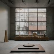 Interior of Karimoku space in Tokyo