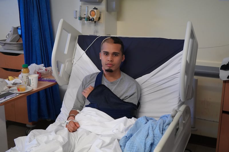 Wellwishers have donated thousands of euro to a fundraiser for Mr Oliveira. Photograph: Alekson Lacerda